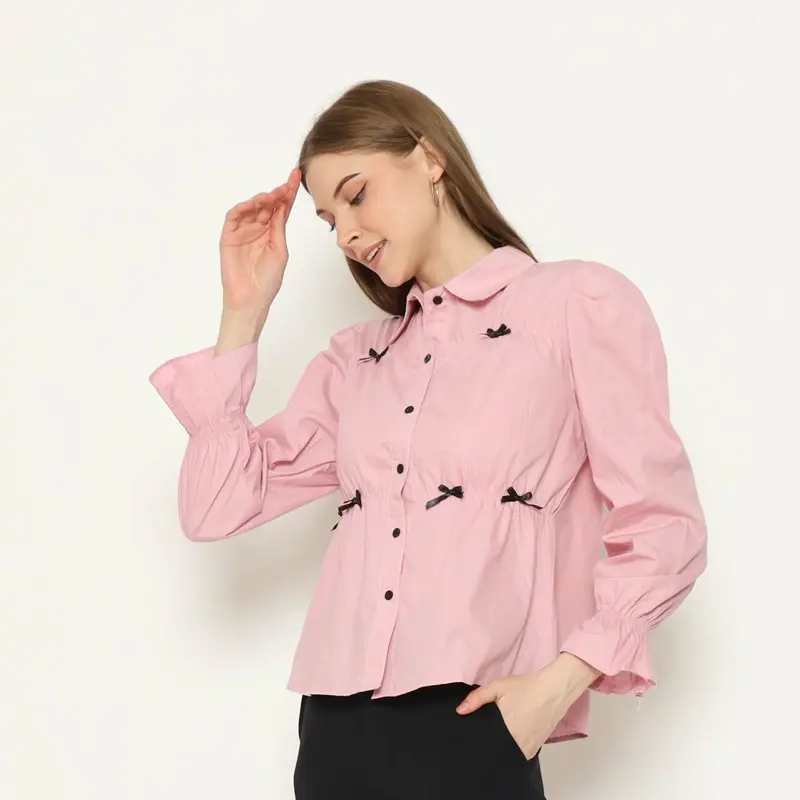 VAV - CLEA BLOUSE PITA COQUETTE / KEMEJA KERUT PITA WANITA -PN 5
