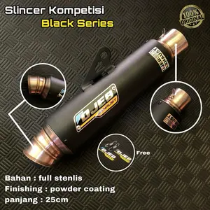 SLINCER RACING KOMPETISI BLACK SERIES ORIGINAL OJEB EXHAUST