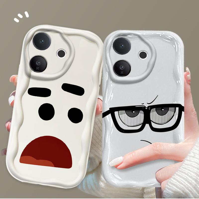 Compatible with VIVO V60 Lite V60E T4 Pro IQOO Z1OR 5G 3D Cream Cartoon Girls…