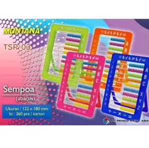 SEMPOA ALAT BERHITUNG CEPAT-ALAT BELAJAR BERHITUNG CEPAT- alat untuk anak anak belajar berhitung