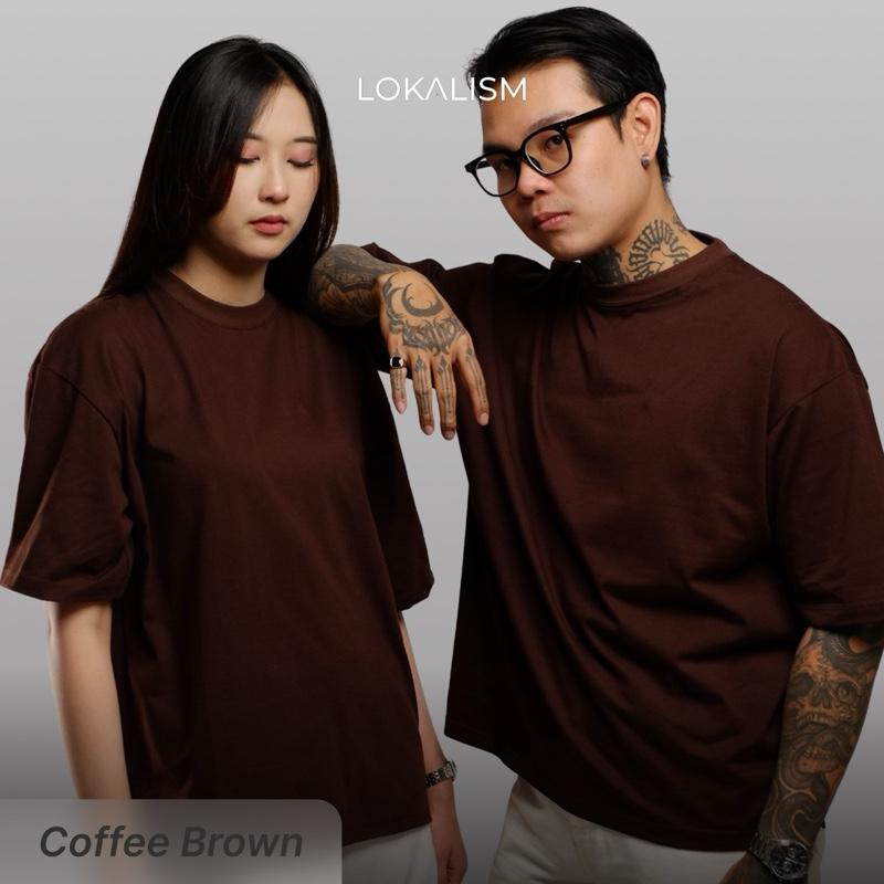 Lokalism Kaos Boxy Pria Wanita 100% Cotton Combed 20s 210 GSM Premium Lokalism Kaos Boxy Pria Wanita 100% Cotton Combed 20s 210 GSM Premium