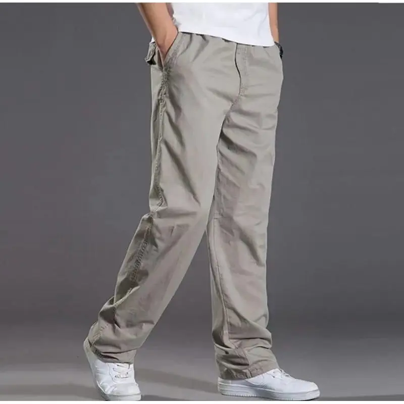 M-XXL CELANA PANJANG Elegant PRIA DEWASA CELANA SAM PREMIUM  Pas Trousers Kantong Stretch Twill Katun Chino Cowok Fit Casual Hitam Formal celanachinos Kerja Distro Kantor Santai Keren 1