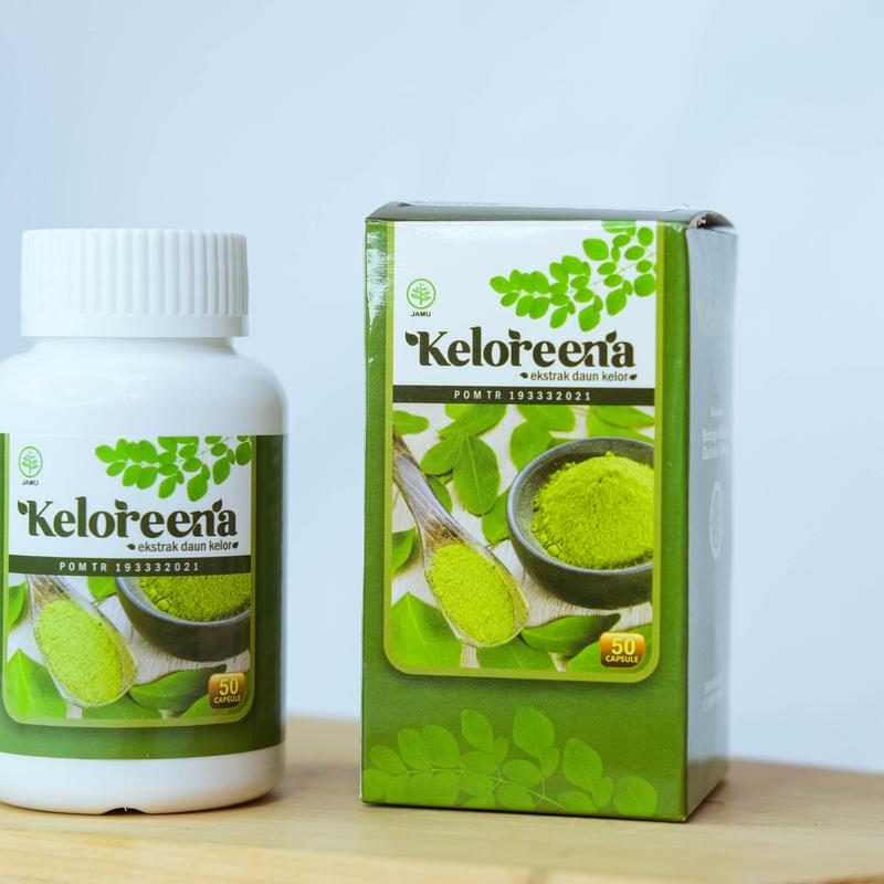 Keloreena Suplemen Mata Berlemak, Pterygium, Mata Merah Berselaput Keloreena Original Kapsul 6