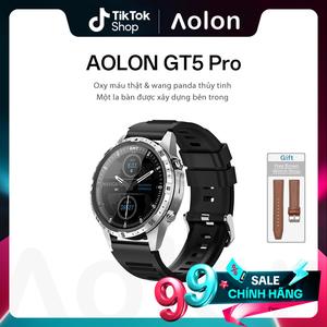 【Quà】Aolon GT5 Pro Thời trang thông minh 56mm La bàn Đo nhịp tim Đếm bước Ngoài trời Thời trang chống nước