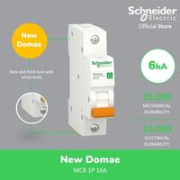Gambar [Khusus Instant & Sameday] Schneider Electric NEW DOMAE MCB 16A 1P-DOMF01116 dari Schneider Electric Indonesia Kota Administrasi Jakarta Timur 1 Tokopedia