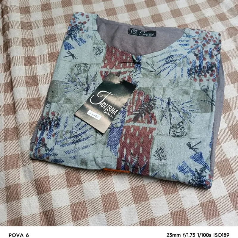 Daster 3/4 motif dada rayon premium by Tanisah 2