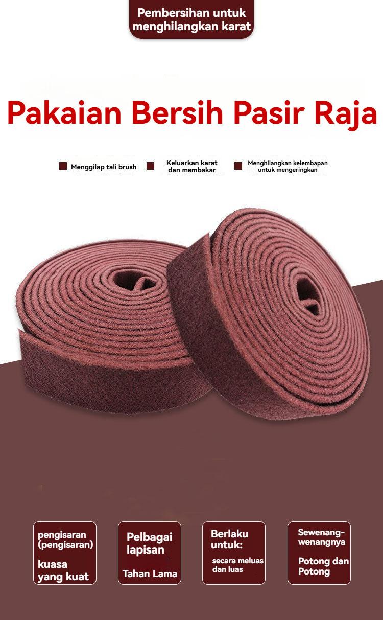 Product Introduction of Pad Penggosok, Tebal dan Sanding, Diperbuat daripada Bahan Emery, Sesuai untuk Pembuangan dan Pembersihan Karat Dapur, Berus, Sesuai untuk Keluli Tahan Karat, Tebal Cukup untuk Tidak Mencederakan Periuk 0