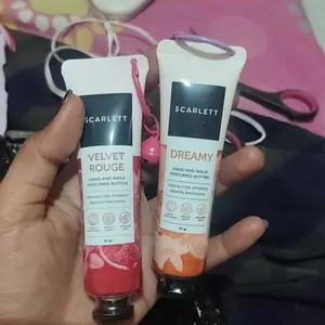 【NEW LAUNCH】SCARLETT Hand and Nails Perfumed Butter Bundling | Menutrisi Kulit, Menguatkan Kuku, Melembutkan Kulit Tangan, Wangi Parfum Mewah dengan Tekstur Buttery dan Ready To Go | Diperkaya Shea Butter, Vitamin E, Keratin dan Panthenol | 3 x 30gr