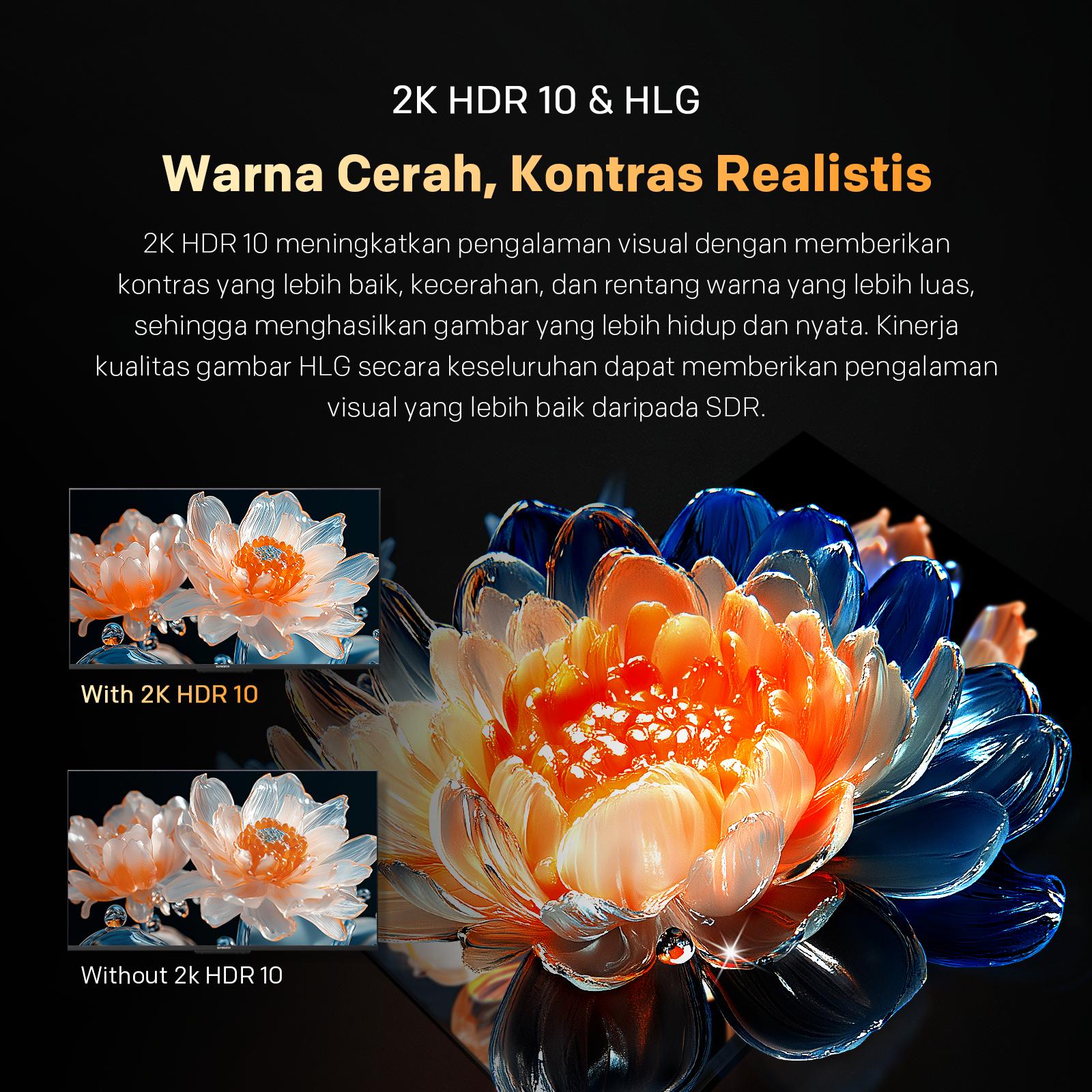 [indrabudimanlbs X COOCAA] COOCAA 32 inch Z55 TV 2K Google TV - 2K HDR 10 - Eye Care 5.0 - Dolby Audio - Multiple Screen Cast