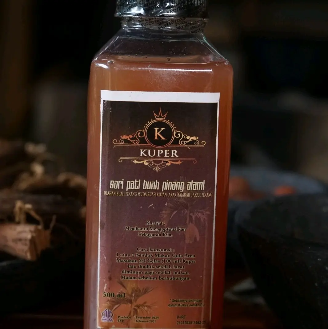 Sari pati pinang Extra tangkur Kl 1000 ml