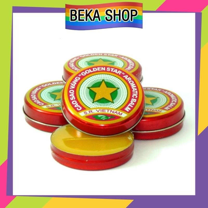 Combo 10 Hộp Dầu Cù Là Cao Sao Vàng TW3 3 gam