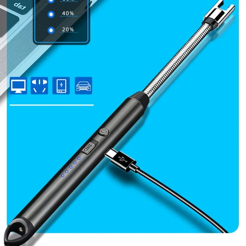 RK Pemantik kompor elektrik pemantik listrik USB Type C rechargeable korek kompor elektrik 6
