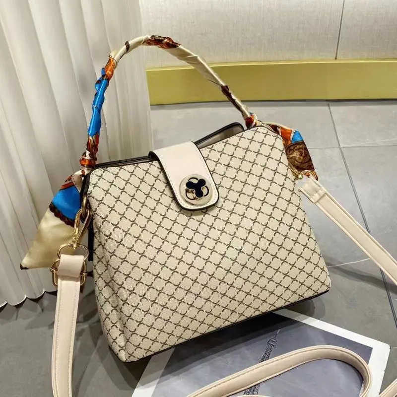 22006 Tas Selempang Handbag Mini  Motif Elegan 28068 TAS WANITA IMPOR