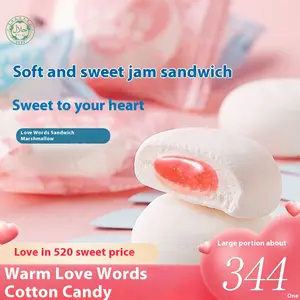 Diisi marshmallow rasa fruktosa rasa fruktosa camilan