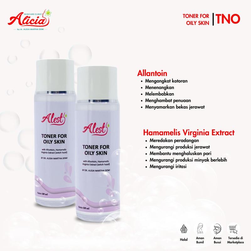 TONER ALICIA SKINCARE TnO & TnS 2