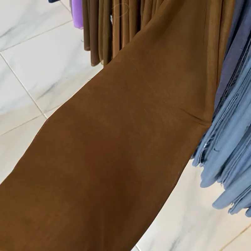 PARIS JADUL OLIVE | Kerudung Paris Jadul Segi Empat Wanita Katun Syari Basic - Muslim, Square, Voal, Jilbab Cantik Nyaman Lembut Syal Simple