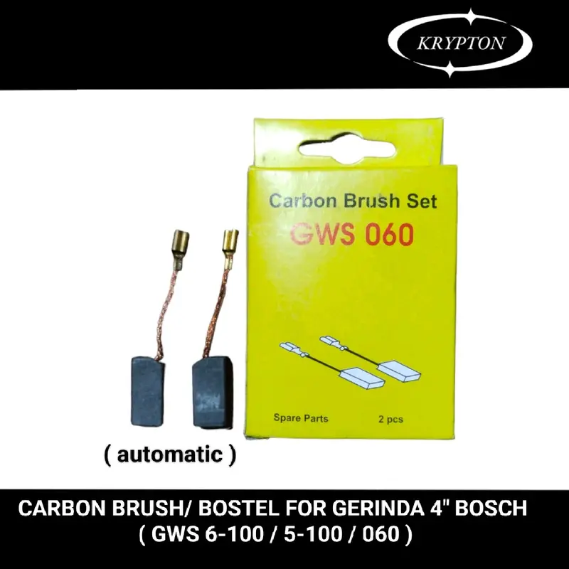 master carbon brush / bostel automatic gerinda 4" Bosch type GWS 6-100 / 5-100 / 060 1