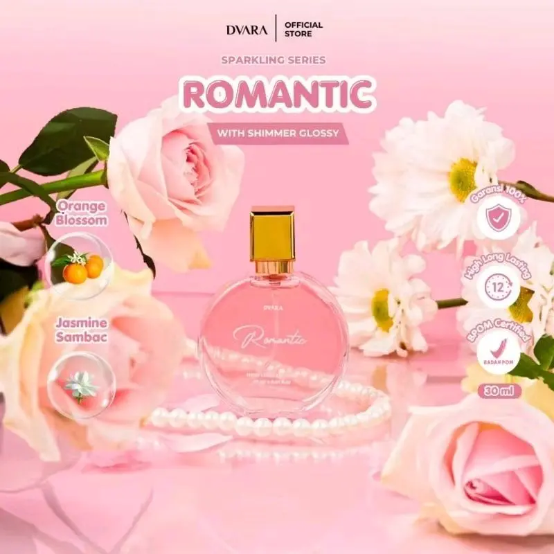 PARFUM HIGH LONG LASTING DVARA SPARKLING SERIES, DAPAT 3 PARFUM PREMIUM TAHAN LAMA 1