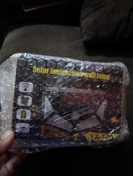 Product Review of ( 4 x Sided ) Waterproof 100 LED 3 Modes Solar Motion Sensor Light Outdoor Wall Lighting from I**^ 1