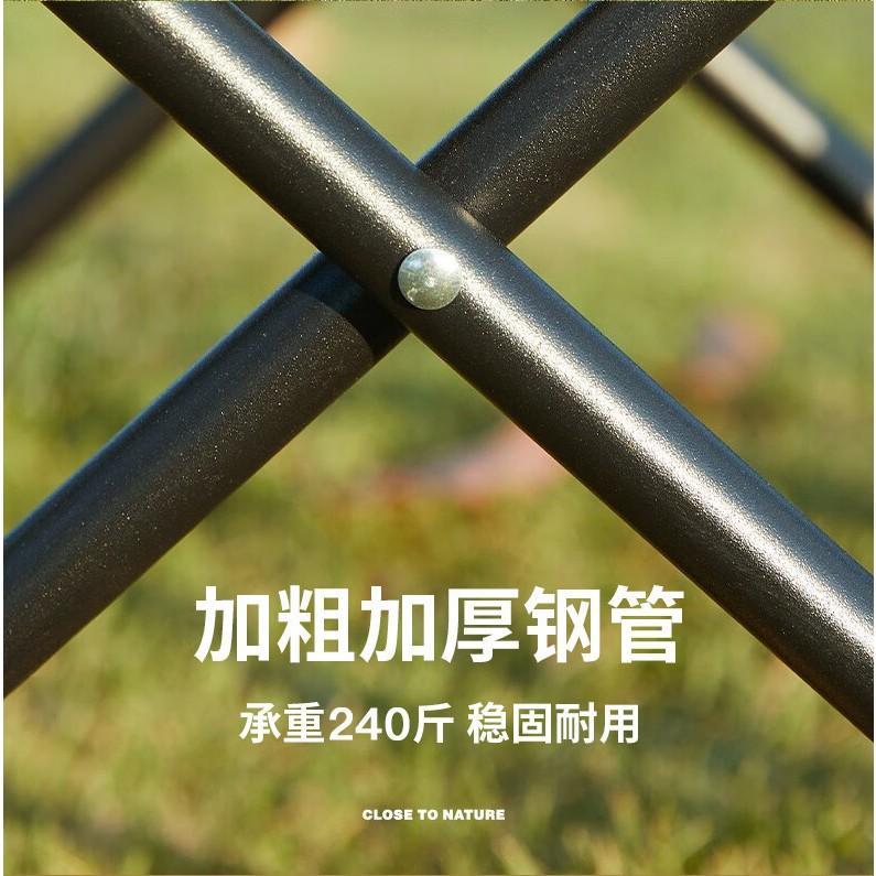 Product Introduction of Portable Camping Folding Chair Heavy Duty Oversized Outdoor Chair Foldable Camp Chair with Side Pocket With Carry Bag 12