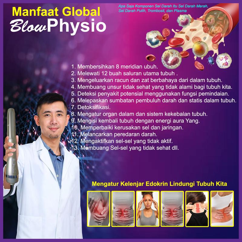 BLOWPHYSIO | Alat Terapi Kesehatan, Terapi Sel Tubuh, Terapi ION Negatif, Terapi Energy Tubuh | Melancarkan Darah 5