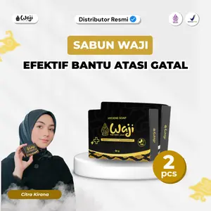 [AMPUH] Sabun Waji Original - Herbal Soap Antibakteri dan Antijamur Efektif Bantu Masalah Gatal Kulit, Eksim, Panu, Kadas, Bekas Luka, Obat Gatal - BPOM, Asli, Untuk Mandi, Melembutkan Kulit Kering dan Jaga Kesehatan Kulit