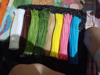 Product Review of 100pcs Colorful Dense Fuzzy Wire Pipe Cleaner Craft Flower Chenille Stem Children's Handmade DIY Ingredients Wool Strip Macaron from K**e C**r 2