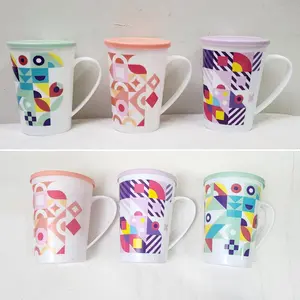 Mug Pescara Gelas LID Cangkir Tutup Mug Tutup Gelas Plastik Tutup Pescara 500 ml Food Grade