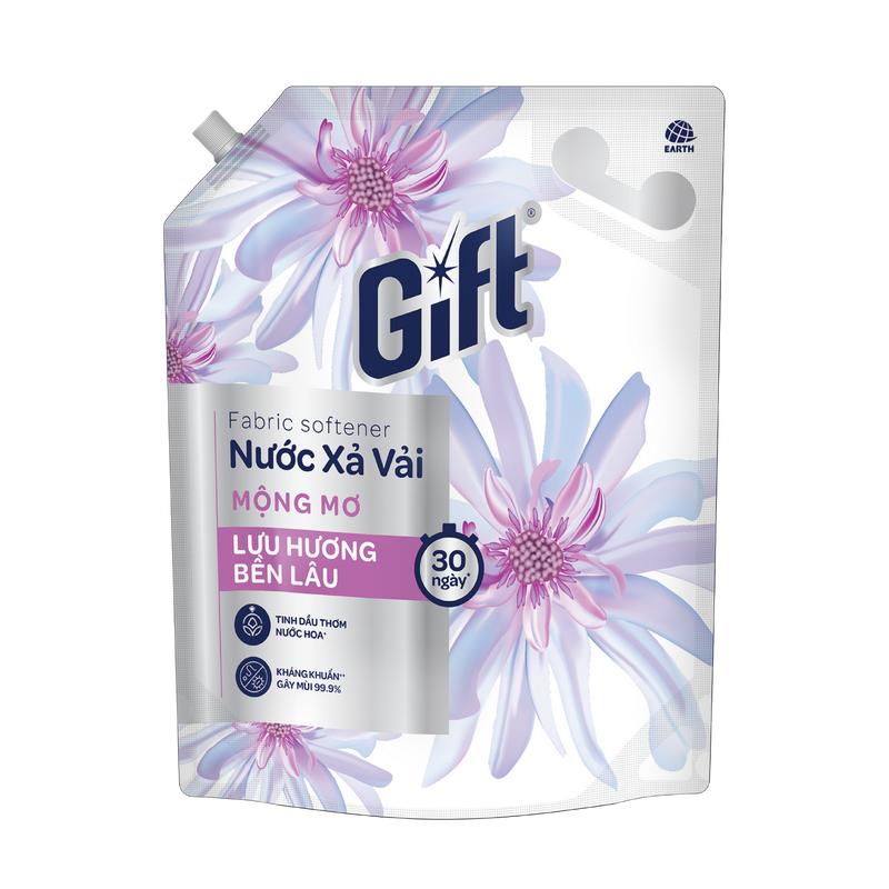 Gift Nước Xả Vải Mộng Mơ 3.2kg - Luxury Dreamy Lãng Mạn Mộng Mơ - Lưu Hương Bền Lâu 30 Ngày