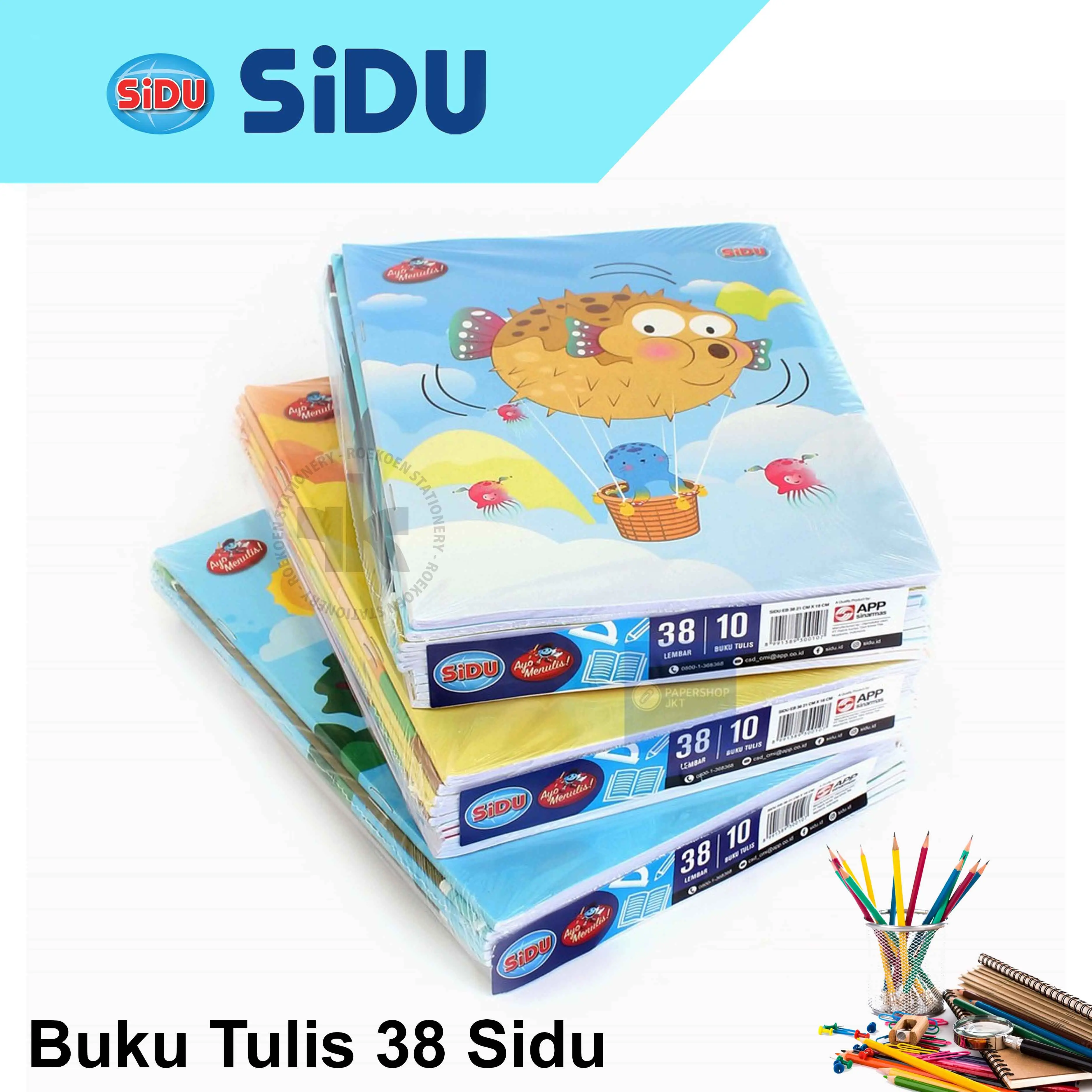 Sidu Buku Tulis 38 Excercise Book