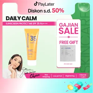 [BUY 1 GET 2 GIFT] Madame Gie Sunscreen SPF 35 PA+++ | Sunscreen Ringan Anti Minyak | Sunscreen untuk Kulit Sensitif & Berjerawat