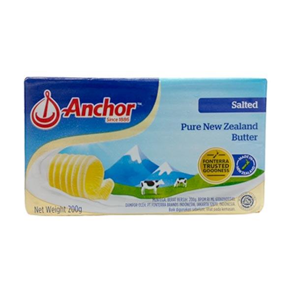 Gambar ANCHOR BUTTER SALT 200 GR dari Hyfresh Bandung Indah Plaza Kota Bandung Tokopedia