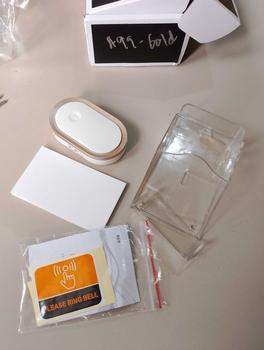 Product Review of Avvic x CACAZI A99 Bel Pintu Rumah 1 Transmitter 1 Receiver Wireless Doorbell 36 Nada Waterproof Gold Baterai Black Minimalis White from M**a 1