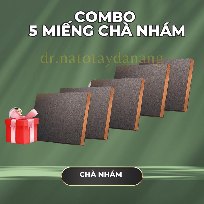 Combo 5 Miếng nhám chà mọi vết bẩn cứng đầu tạo bọt dr natro