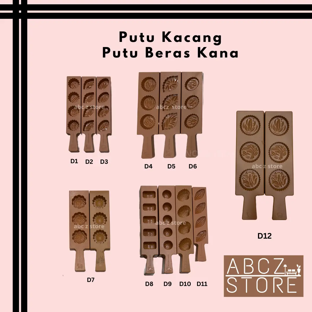 Acuan Kana Acuan Putu Kacang Acuan Putu Beras
