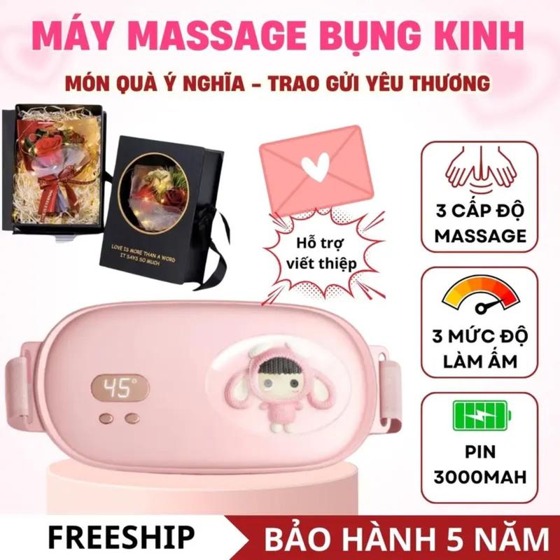  Qùa Tặng Vợ Bạn Gái 14 2 8 3 20 10 NOEL Sinh Nhật... Đai chườm nóng bụng kinh Máy massage bụng kinh nóng nhanh làm ấm tử cung Túi chườm nóng rung bụng may  massage máy  massage vùng kín 