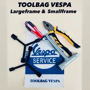 TOOLBAG VESPA / TOOLKIT VESPA / PERLENGKAPAN VESPA