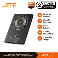 Gambar Powerbank Magsafe 5000 mAh JETE A13 20W PD Super Thin with Ceramic Glass Cover Magnetic Coil - Garansi 2 Tahun dari JETE Indonesia Mall Kota Makassar 1 Tokopedia