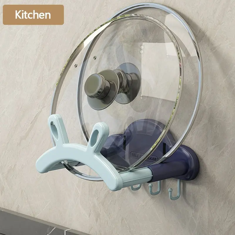 Giá Để Chậu Rửa Có Thể Gấp Gọn Kệ Đựng Đồ Đa Chức Năng, Treo Tường, Không Cần Đục Lỗ, Thiết Kế Tai Thỏ, Cho Phòng Tắm, Hàng Mới Về 3