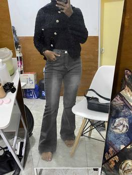 Product Review of ORE - Celana Jysso Cutbray Jeans Highwaist Wanita terbaru Size 27-34 Strecht  Kaki Nyaman from n**💋 0
