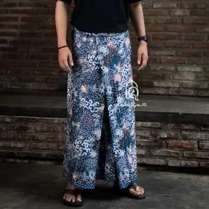 Qobiltu.id SARUNG BATIK MOTIF LASEMAN KATUN ORIGINAL dengan Desain Elegan dan Nyaman untuk Penggunaan Sehari-hari Muslim Pria
