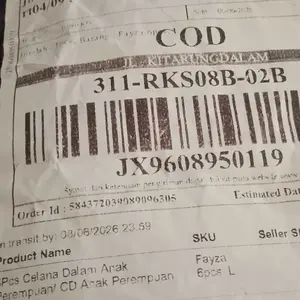 6Pcs Celana Dalam Anak Perempuan/ CD Anak Perempuan Motif
