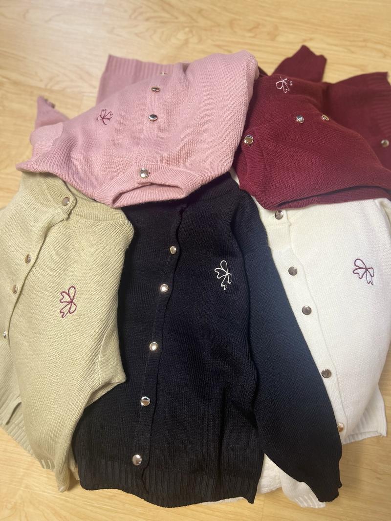 Product Introduction of Cardigan Ribbon Coquette/Cardigan Pita Anak/Cardigan Ribbon 19