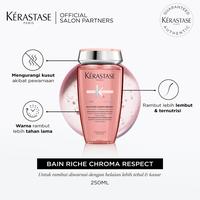 Gambar Kerastase Shampoo Rambut Diwarnai - Bain Chroma Riche 250ml (Tebal) dari Irwan Team Kota Administrasi Jakarta Pusat 3 Tokopedia