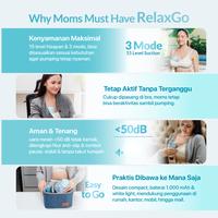 Gambar [NEW LAUNCH] RelaxGo Breast Pump BKA - Handsfree Breastpump Pompa ASI ElectricBKA 3 Mode 15 Level Suction LCD Touch Screen Pengosongan Optimal Anti Ribet dari BKA Official_NEW Kota Bekasi 3 Tokopedia