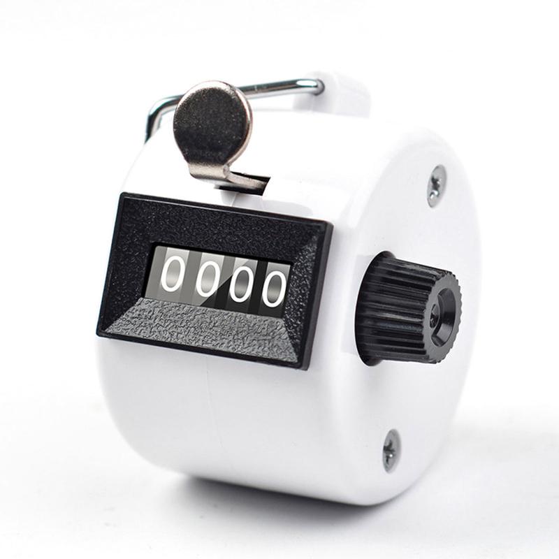 Product Introduction of 4 Digit Handheld Counting Counter Digital Golf Clicker Manual Training Counting Counter Metal Counter 23