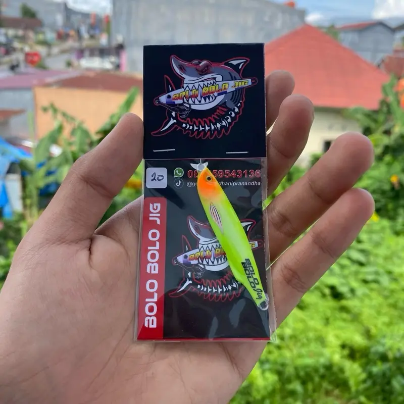 Micro jig Bolo-bolo jig 20gr (glow in the dark) Micro jig Bolo-bolo jig 20gr (glow in the dark)