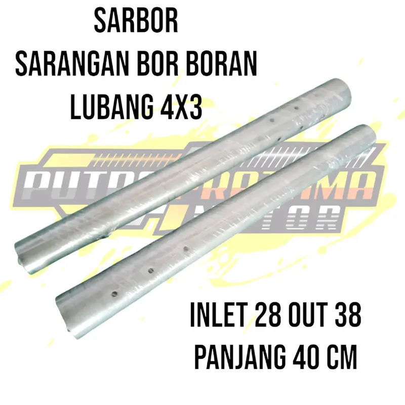 saringan knalpot sarbor, sarteng, sarful panjang 40cm Motorcycle Racing 7