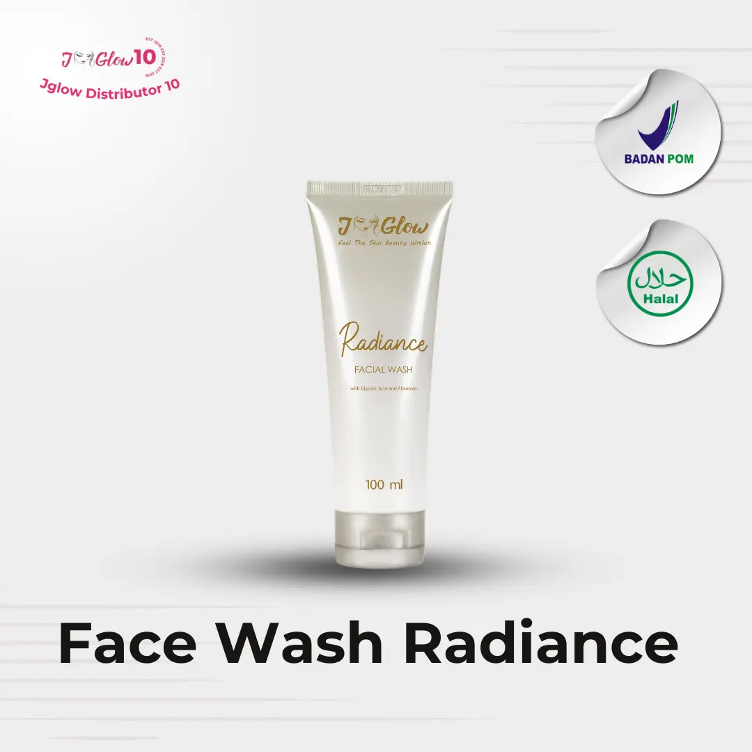 JGLOW BRIGHTENING FACIAL WASH (SABUN RADIANCE )