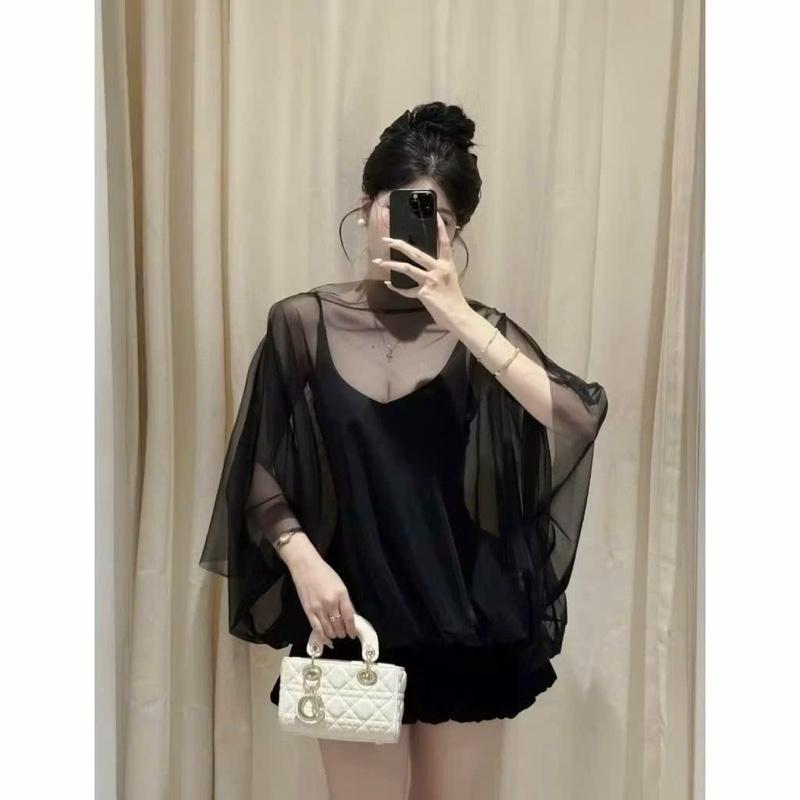 PHỤNG (LƯỚI MỎNG) SET VÁY BODY [3MÓN VÁY ÔM BODY+ KHOÁC NGOÀI+ QUẦN BẢO HỘ bigsize 48-90kg